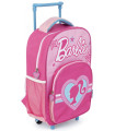 RANICĂ PENTRU COPII CU ROȚI ȘI BUZUNAR FRONTAL BARBIE 41*24*12