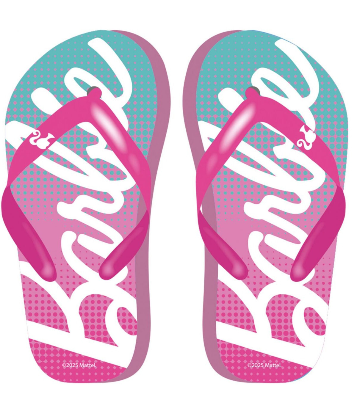 Șlapi copii BARBIE 28-34 SERIE - ÎNCĂLȚĂMINTE PENTRU COPII ȘI SANDALE