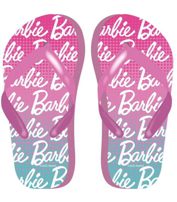 Șlapi copii BARBIE 28-34 SERIE - ÎNCĂLȚĂMINTE PENTRU COPII ȘI SANDALE