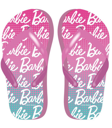 Șlapi copii BARBIE 28-34 SERIE - ÎNCĂLȚĂMINTE PENTRU COPII ȘI SANDALE