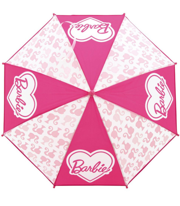 BARBIE CHILDREN'S HAND UMBRELLA TRANSPARENT 2 COLORS - CHILDREN'S UMBRELLAS