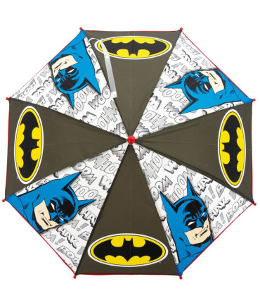 UMBRELĂ MANUALĂ PENTRU COPII BATMAN TRANSPARENTĂ 2 CULORI - UMBRARE PENTRU COPII