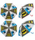 UMBRELĂ MANUALĂ PENTRU COPII BATMAN TRANSPARENTĂ 2 CULORI - UMBRARE PENTRU COPII