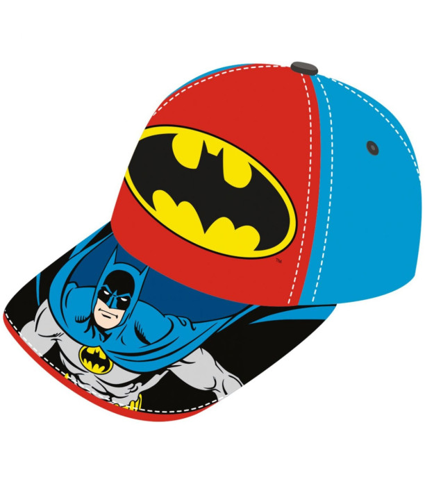 ȘAPCĂ PENTRU COPII CU VIZIERĂ BATMAN 2 CULORI 51/54 - ȘEPCI PENTRU COPII