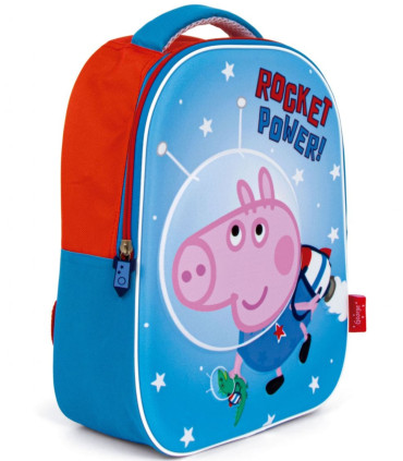 3D PEPPA PIG - GEORGE CHILDREN'S BACKPACK 28*34*10 - CHILDREN'S BACKPACKS