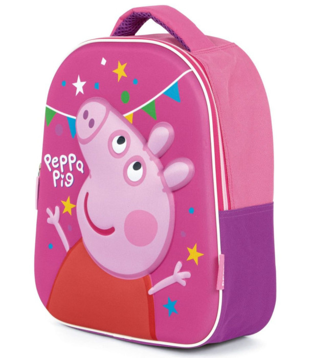 RANDBUCĂ PENTRU COPII 3D PEPPA PIG 28*34*10 - Rucsaci pentru copii