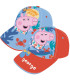 ȘAPCĂ PENTRU COPII CU VIZIERĂ PEPPA PIG - GEORGE 2 CULORI 48/51 - ȘEPCI PENTRU COPII
