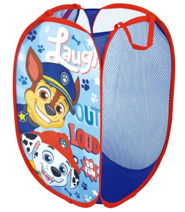 COȘ PENTRU JUCĂRII PAW PATROL 36*36*58 - Coșuri pentru jucării și corturi