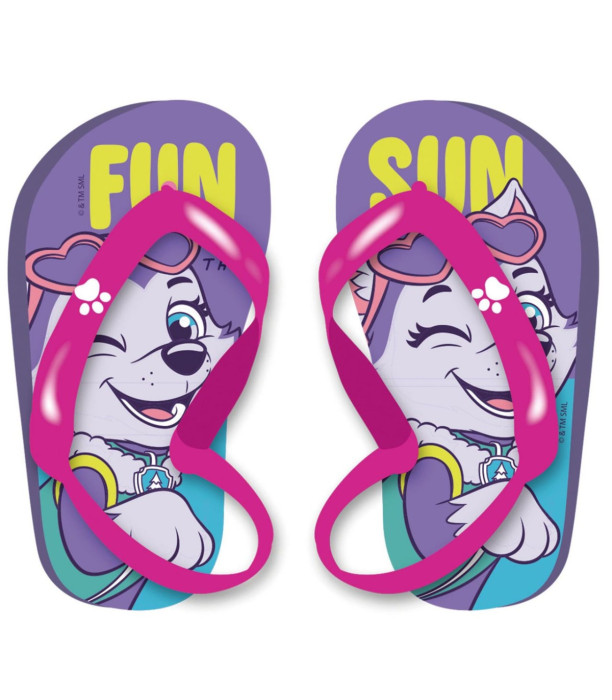 Șlapi pentru copii cu elastic PAW PATROL 22-28 SERIE - ÎNCĂLȚĂMINTE PENTRU COPII ȘI SANDALE
