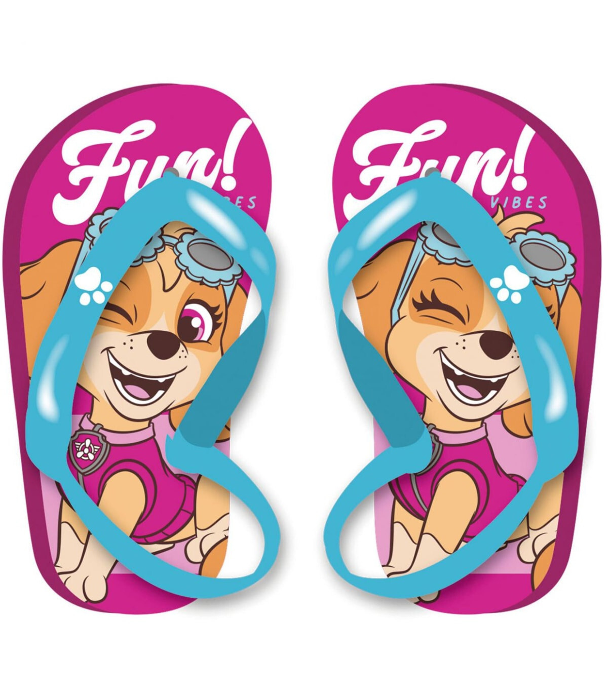 Șlapi pentru copii cu elastic PAW PATROL 22-28 SERIE - ÎNCĂLȚĂMINTE PENTRU COPII ȘI SANDALE