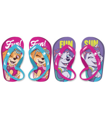 Șlapi pentru copii cu elastic PAW PATROL 22-28 SERIE - ÎNCĂLȚĂMINTE PENTRU COPII ȘI SANDALE