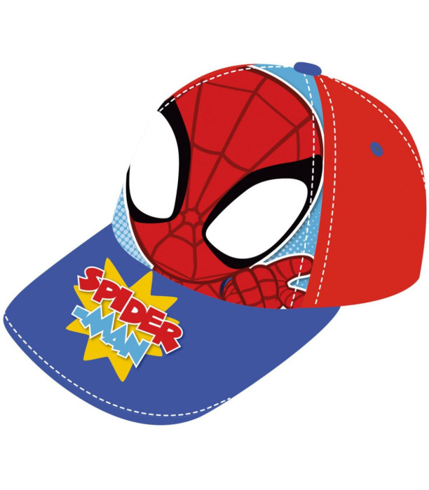 ȘAPCĂ PENTRU COPII CU VIZIERĂ SPIDER-MAN 2 CULORI 48/51 - ȘEPCI PENTRU COPII