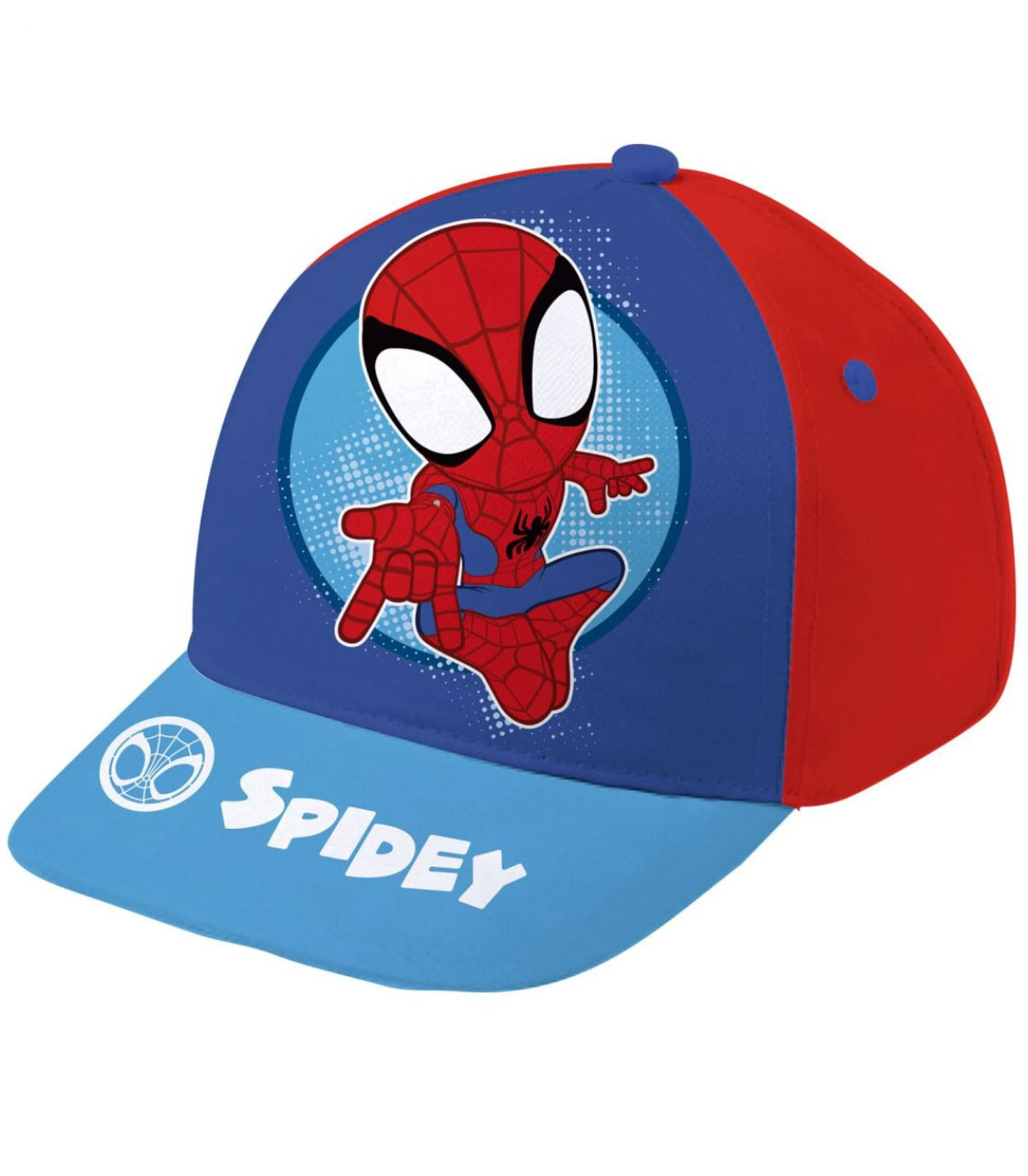 Șapcă bebeluș cu vizieră SPIDER-MAN 2 culori 44/46 - ȘEPCI PENTRU COPII
