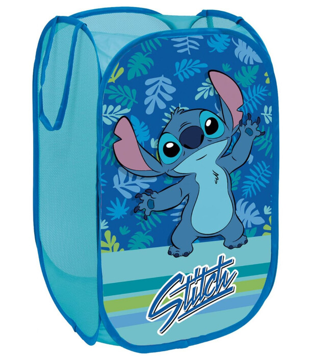 COȘ PENTRU JUCĂRII STITCH 36*36*58 - Coșuri pentru jucării și corturi