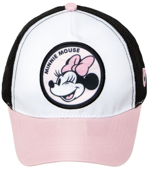 Șapcă pentru copii cu vizieră și plasă MINNIE MOUSE 51/54 - ȘEPCI PENTRU COPII