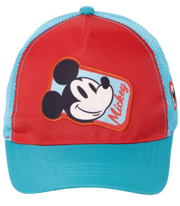 ȘAPCĂ PENTRU COPII CU VIZIERĂ ȘI RETEA MICKEY 51/54 - ȘEPCI PENTRU COPII