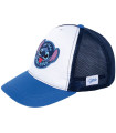 CHILDREN'S CAP WITH BRIM AND MESH STITCH 51/54
