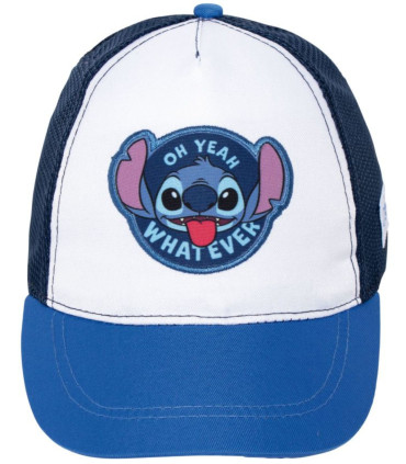 Șapcă pentru copii cu vizieră și plasă STITCH 51/54 - ȘEPCI PENTRU COPII
