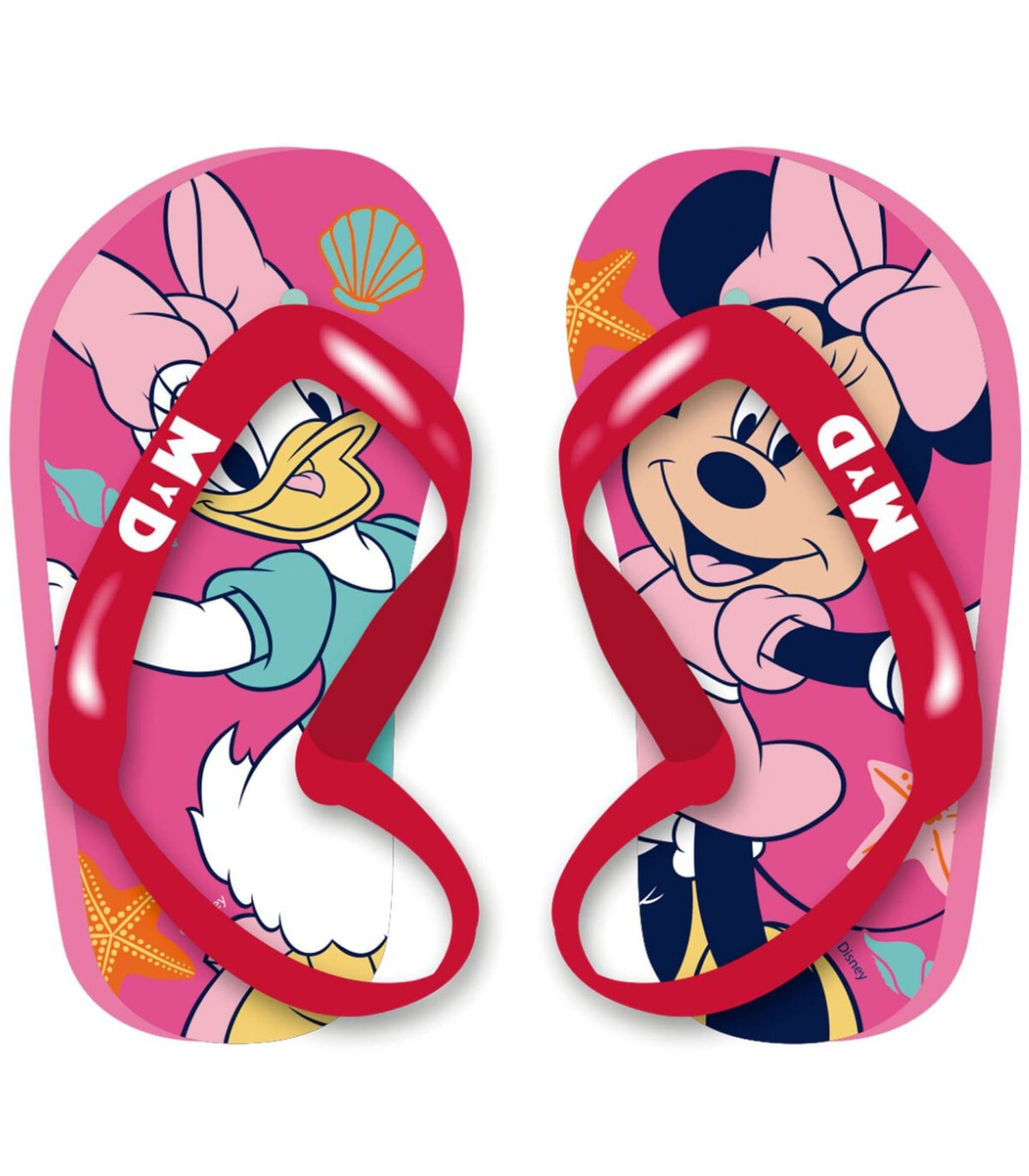 Șlapi pentru copii cu elastic MINNIE 22-28 SERIE - ÎNCĂLȚĂMINTE PENTRU COPII ȘI SANDALE