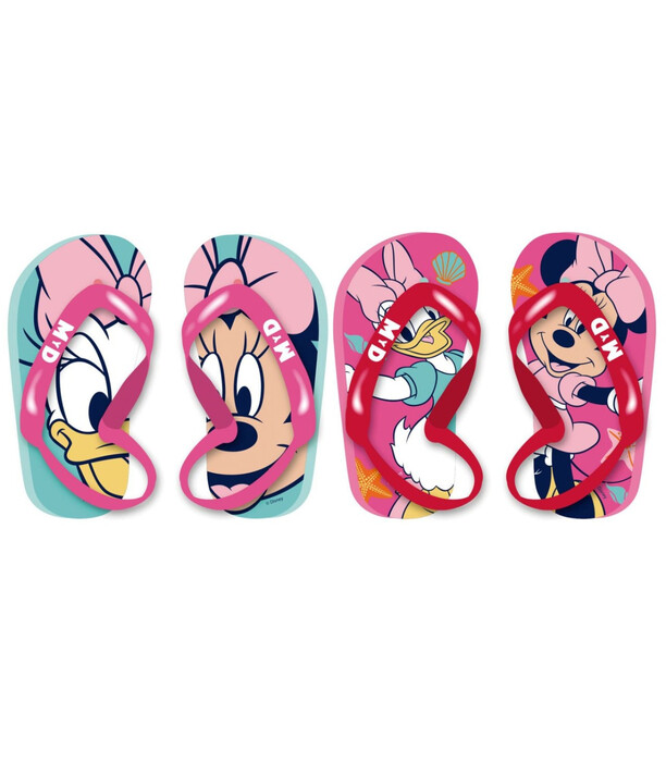 Șlapi pentru copii cu elastic MINNIE 22-28 SERIE - ÎNCĂLȚĂMINTE PENTRU COPII ȘI SANDALE