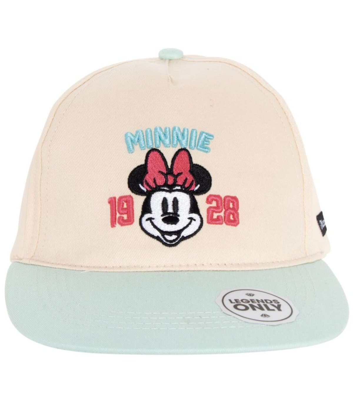 Șapcă de băiat cu vizieră și broderie MINNIE MOUSE 56/58 - ȘEPCI PENTRU COPII