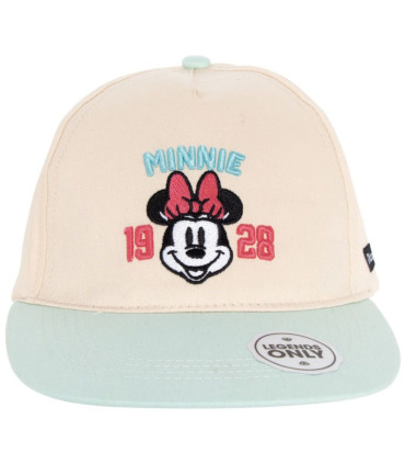 Șapcă de băiat cu vizieră și broderie MINNIE MOUSE 56/58 - ȘEPCI PENTRU COPII
