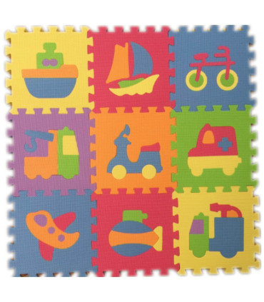 PUZZLE DE CAUCIUC MATERIALE DE TRANSPORT - Cauciuc