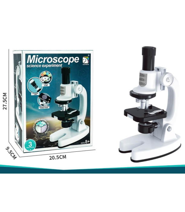 MICROSCOPE PENTRU COPII MARE ÎN CUTIE - MEDICALE