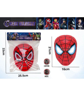 MASCA LUMINOSA PENTRU COPII PĂIANJEN + SUNET - COSTUME, MĂȘTI ȘI BAGHETE DE PETRECERE