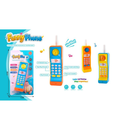 CHILDREN'S MOBILE PHONE IN BLISTER - Phones, tablets and laptops