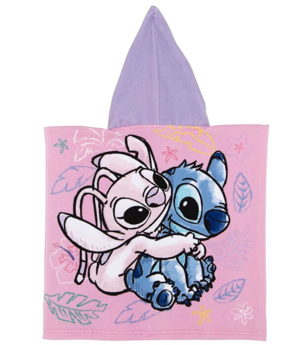 PROSOAPE PENTRU COPII PONCHO ANGEL 50*100 - PROSOAPE DE PLAJĂ PENTRU COPII