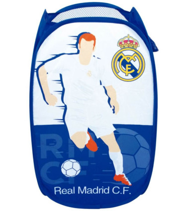 COȘ PENTRU JUCĂRII REAL MADRID 36*36*58 - Coșuri pentru jucării și corturi