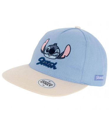 Șapcă de tineret cu vizieră și broderie STITCH 56/58 - ȘEPCI PENTRU COPII