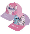 ȘAPCĂ PENTRU COPII CU COZOROC STITCH & ANGEL 51/54