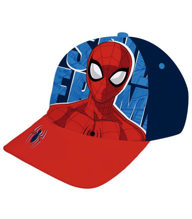 SPIDER-MAN CHILDREN'S CAP WITH BRIM 51\\54 - CHILDREN'S HATS