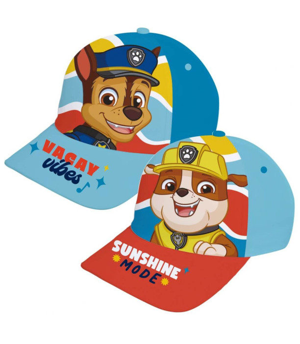 ȘAPCĂ PENTRU COPII CU VIZIERĂ PAW PATROL 2 CÂINI 48/51 - ȘEPCI PENTRU COPII