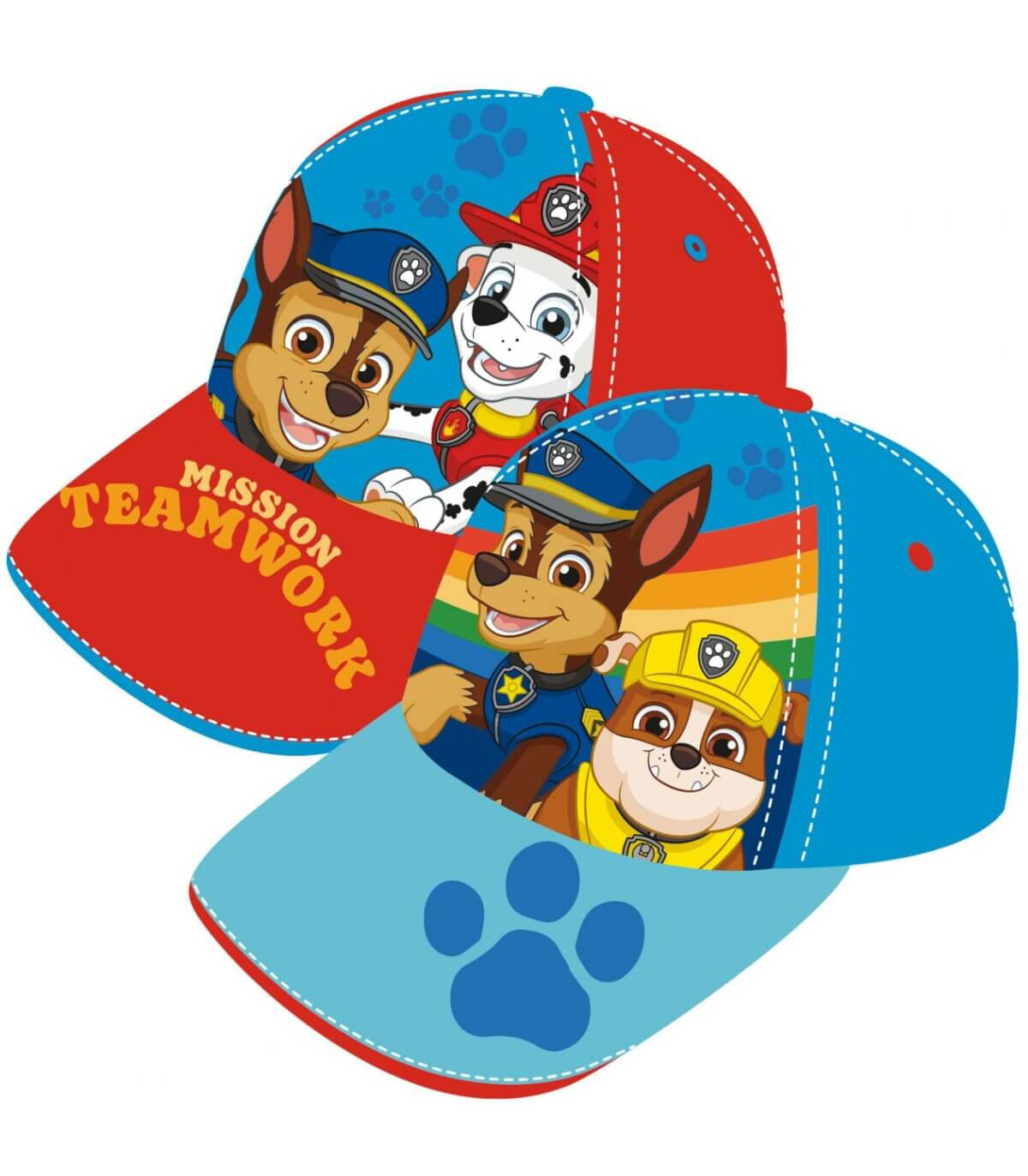 PAW PATROL CHILDREN'S CAP WITH BRIM 48/51 - CHILDREN'S HATS