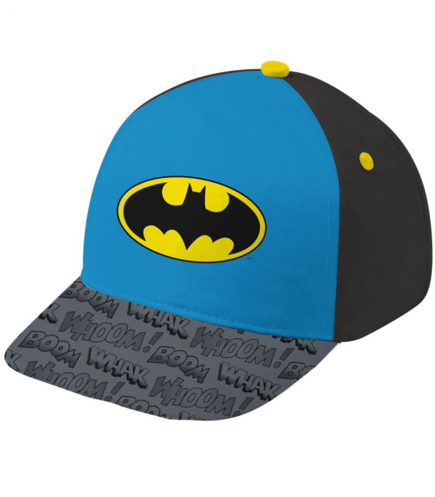 Șapcă pentru bebeluși cu vizieră BATMAN 44/46 - ȘEPCI PENTRU COPII