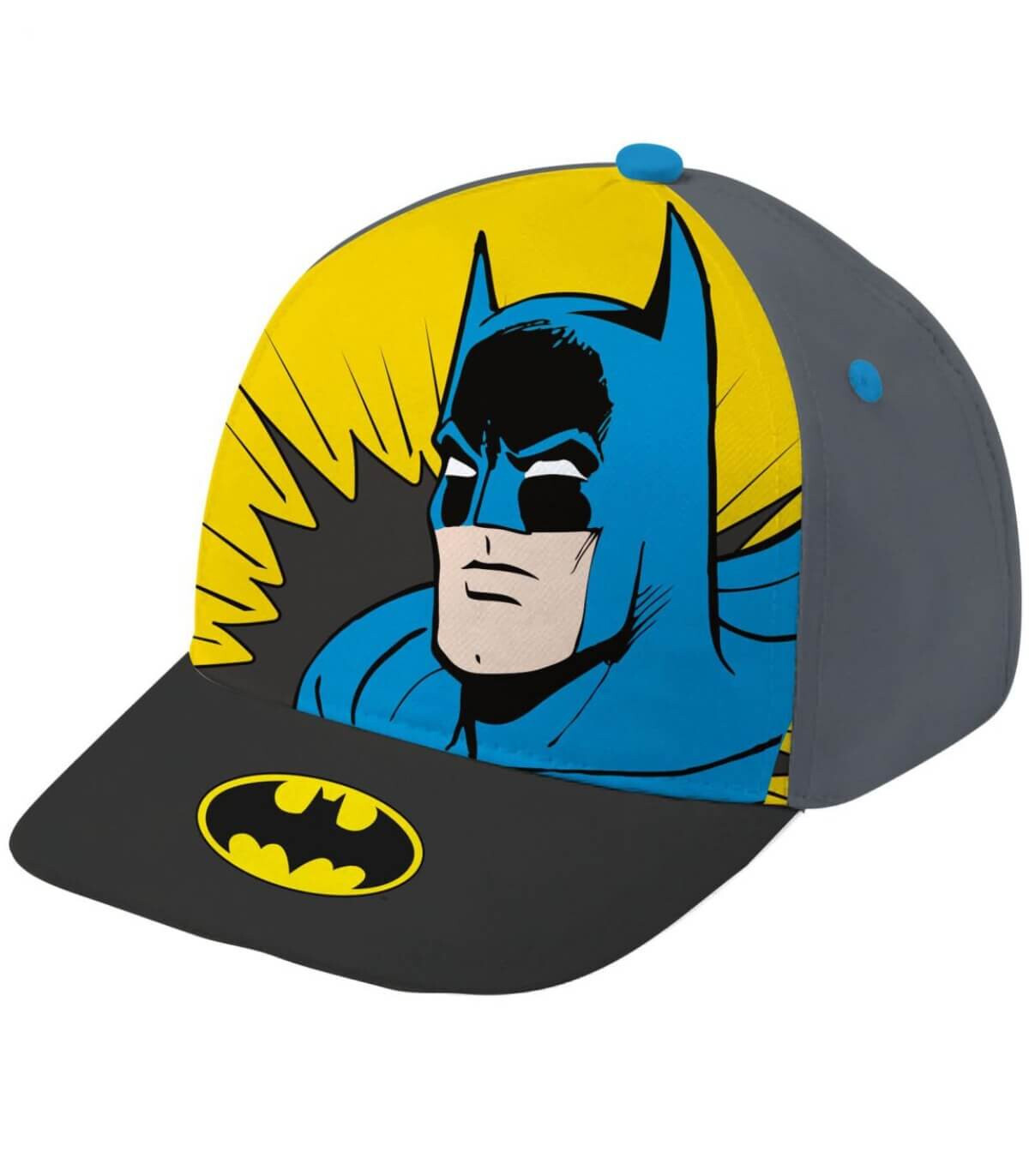 Șapcă pentru bebeluși cu vizieră BATMAN 44/46 - ȘEPCI PENTRU COPII