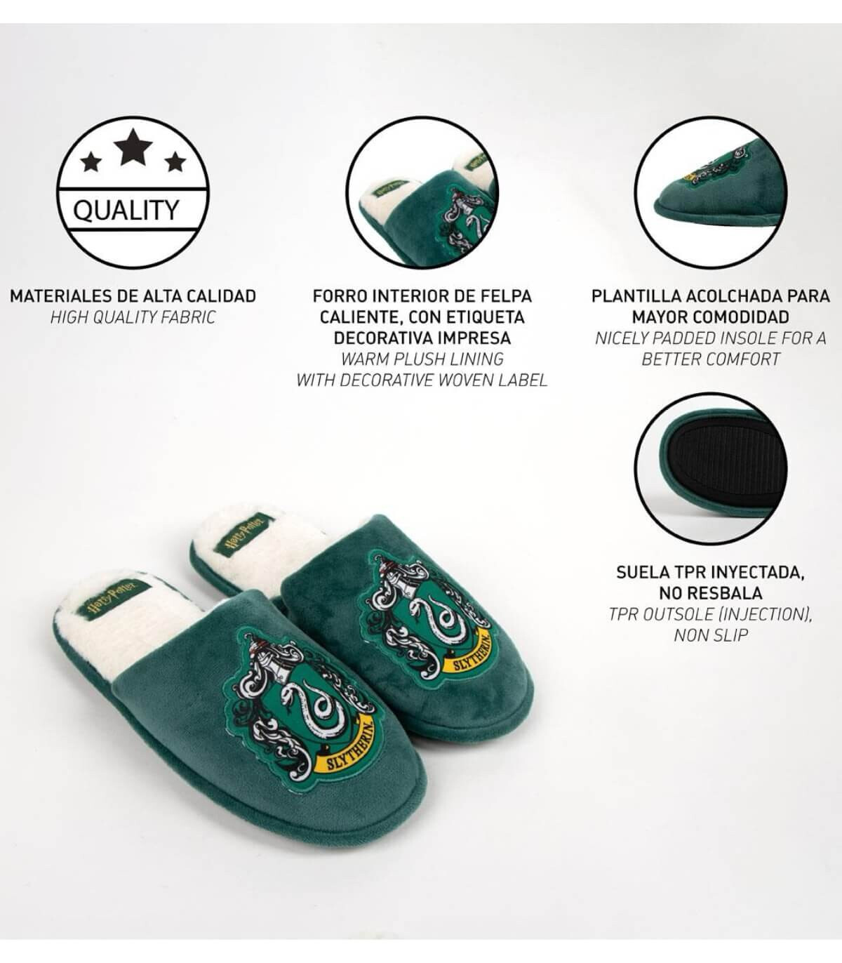 Pantofi HARRY POTTER SLYTHERIN 38-44 SERIE Cerda
