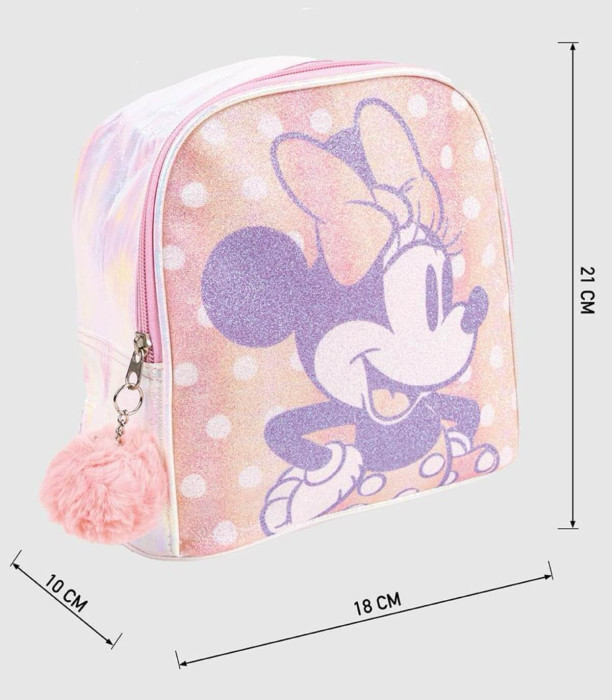 RANDBUCĂ PENTRU COPII CU Sclipici 21CM MINNIE Cerda