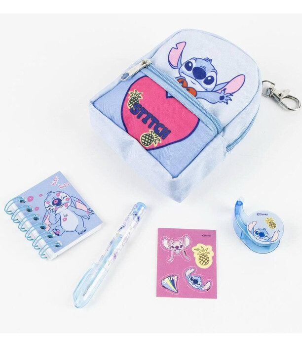Rucsac mic portofel cu accesorii pentru elevi STITCH Cerda