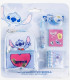 SMALL BACKPACK WALLET WITH SCHOOL SUPPLIES STITCH Cerda