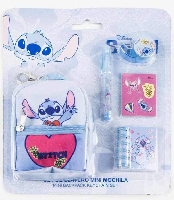 Rucsac mic portofel cu accesorii pentru elevi STITCH Cerda