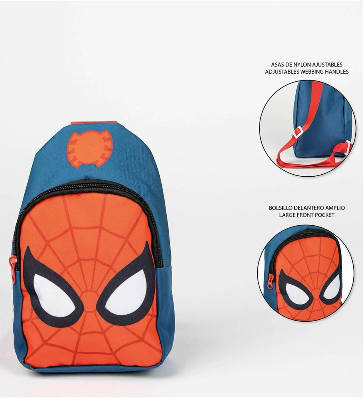 RANDBAGAJ PENTRU COPII PE UMĂ 23 CM SPIDER-MAN Cerda