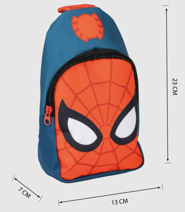 RANDBAGAJ PENTRU COPII PE UMĂ 23 CM SPIDER-MAN Cerda