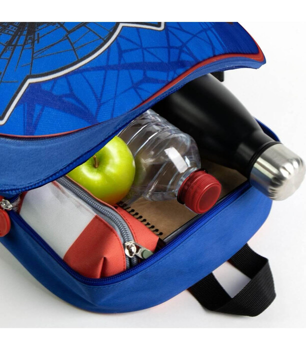 RANDBAG DE COPIL CU BUZUNAR FRONTAL 31 CM SPIDER-MAN Cerda