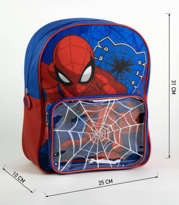 RANDBAG DE COPIL CU BUZUNAR FRONTAL 31 CM SPIDER-MAN Cerda
