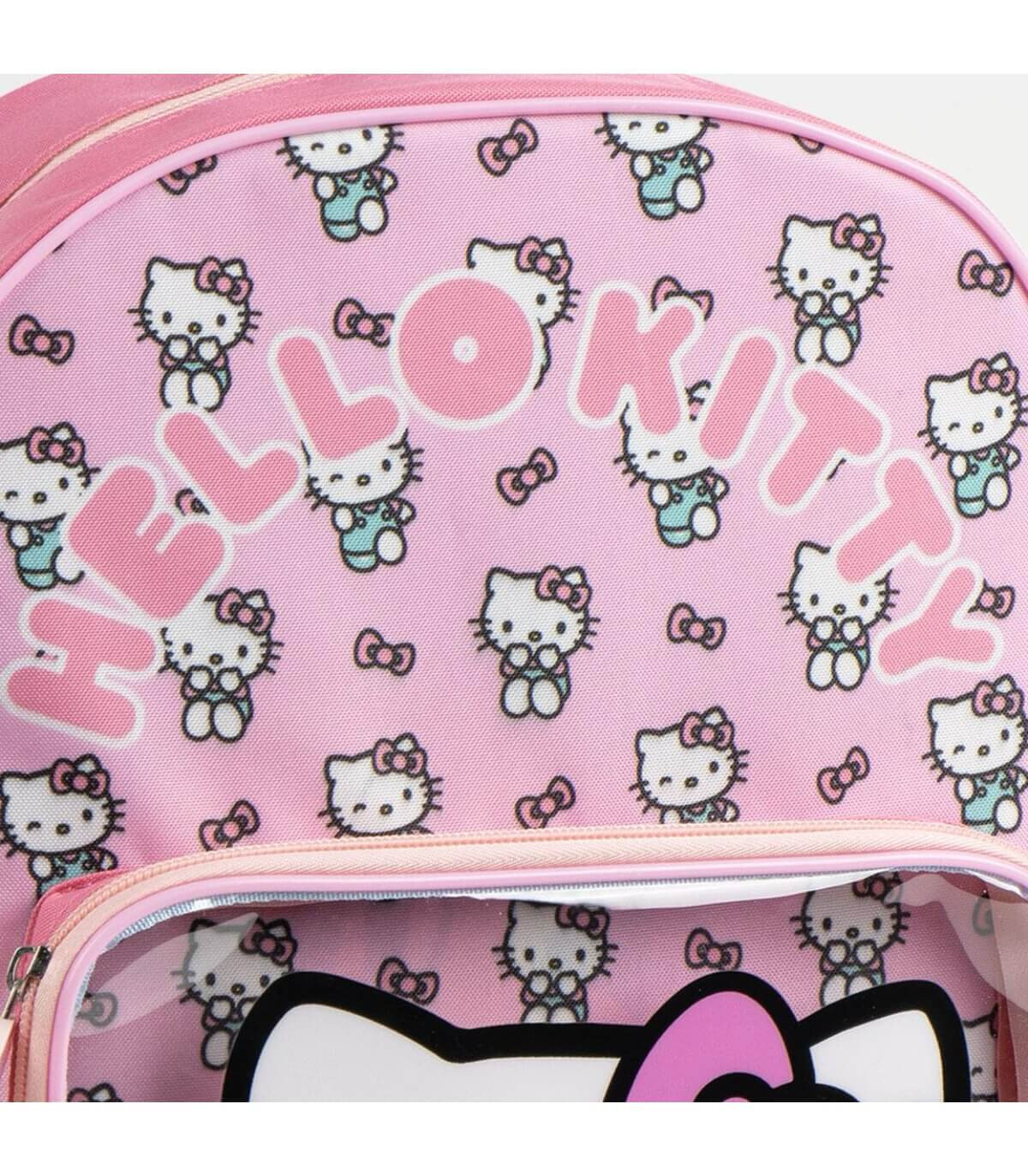 RANDBUCĂ PENTRU COPII CU BUZUNAR FRONTAL 31 CM HELLO KITTY Cerda