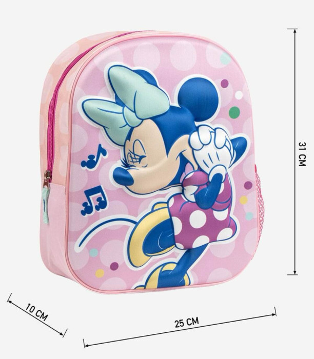 RANDBUCĂ PENTRU COPII 3D MINNIE MOUSE 31 CM Cerda